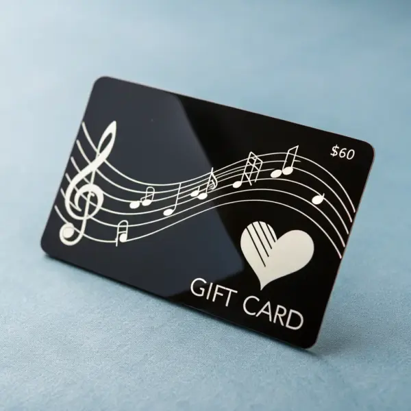 Tarjeta de regalo para una experiencia de estudio personalizada